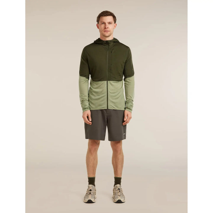 Icebreaker Merino Blend 200 RealFleece Descender Long Sleeve Zip Hoodie