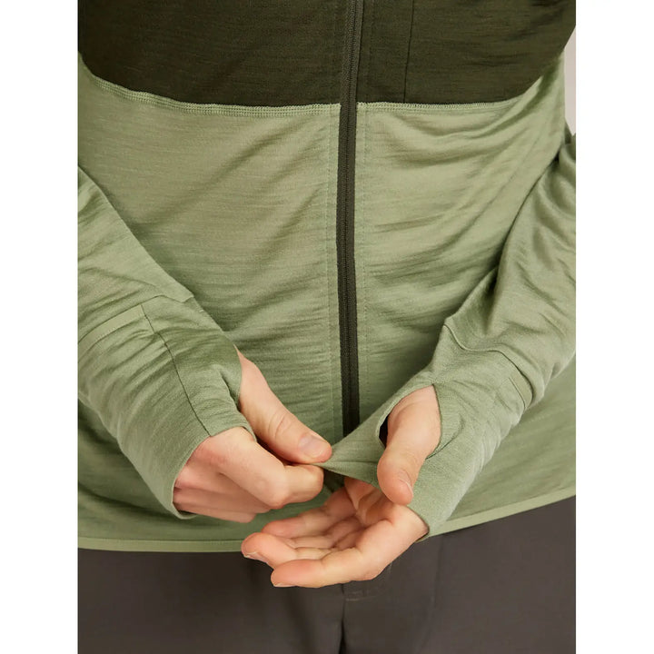 Icebreaker Merino Blend 200 RealFleece Descender Long Sleeve Zip Hoodie