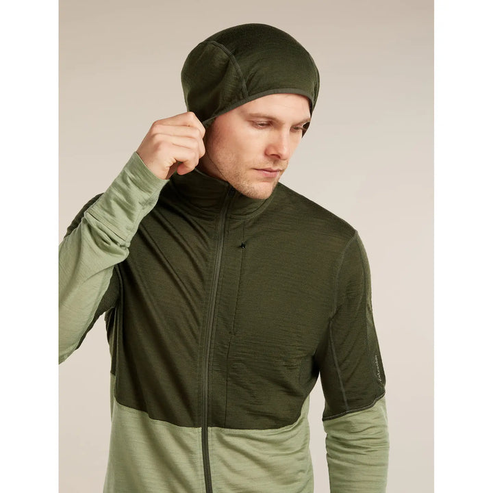 Icebreaker Merino Blend 200 RealFleece Descender Long Sleeve Zip Hoodie