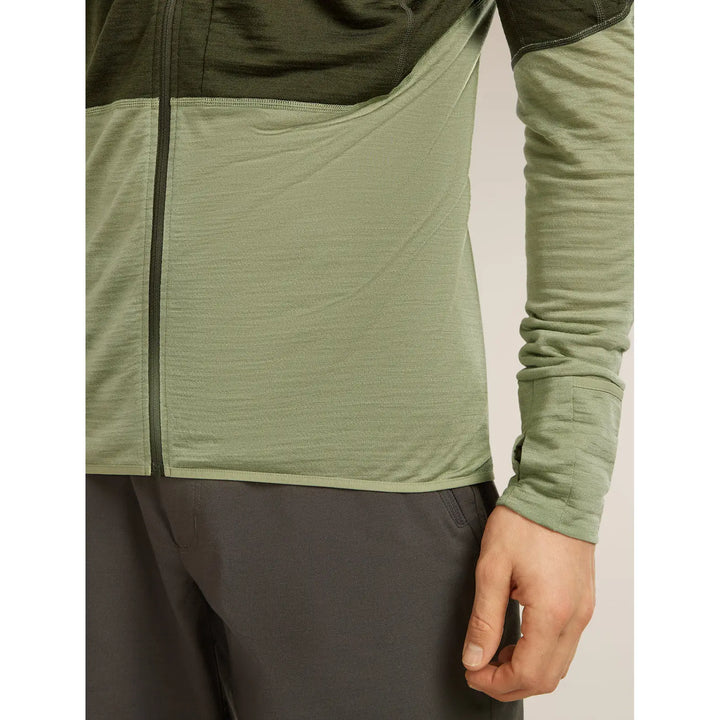Icebreaker Merino Blend 200 RealFleece Descender Long Sleeve Zip Hoodie