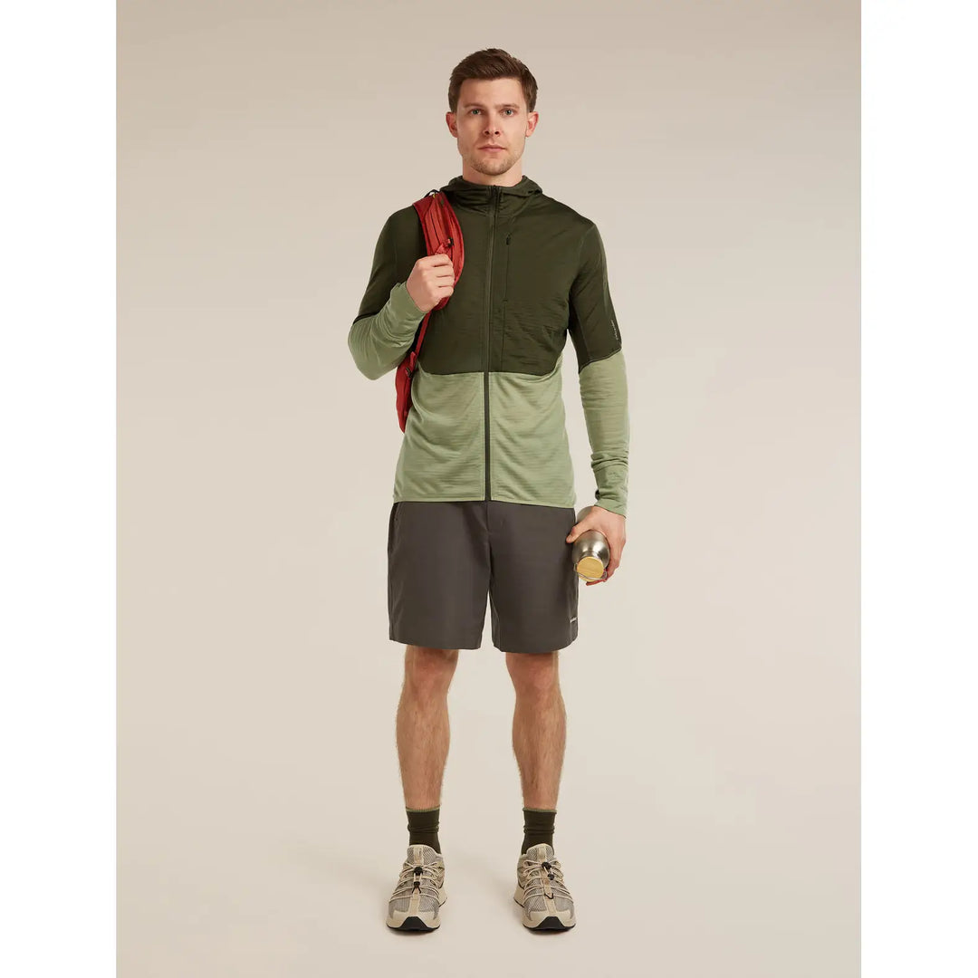 Icebreaker Merino Blend 200 RealFleece Descender Long Sleeve Zip Hoodie