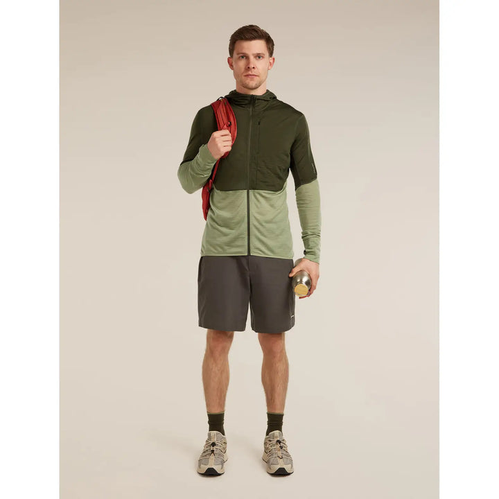 Icebreaker Merino Blend 200 RealFleece Descender Long Sleeve Zip Hoodie
