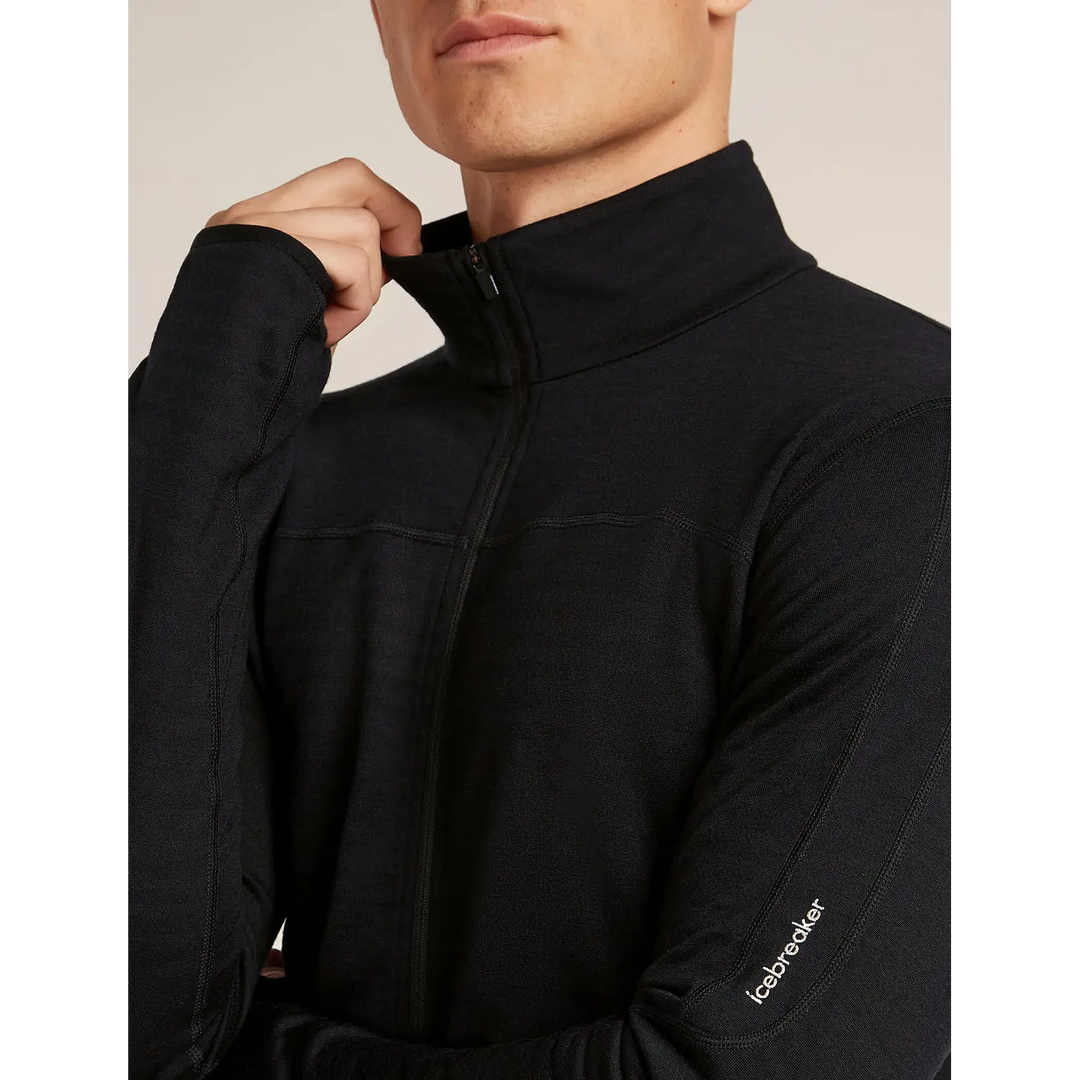 Icebreaker Merino Blend 300 RealFleece Descender Long Sleeve Zip