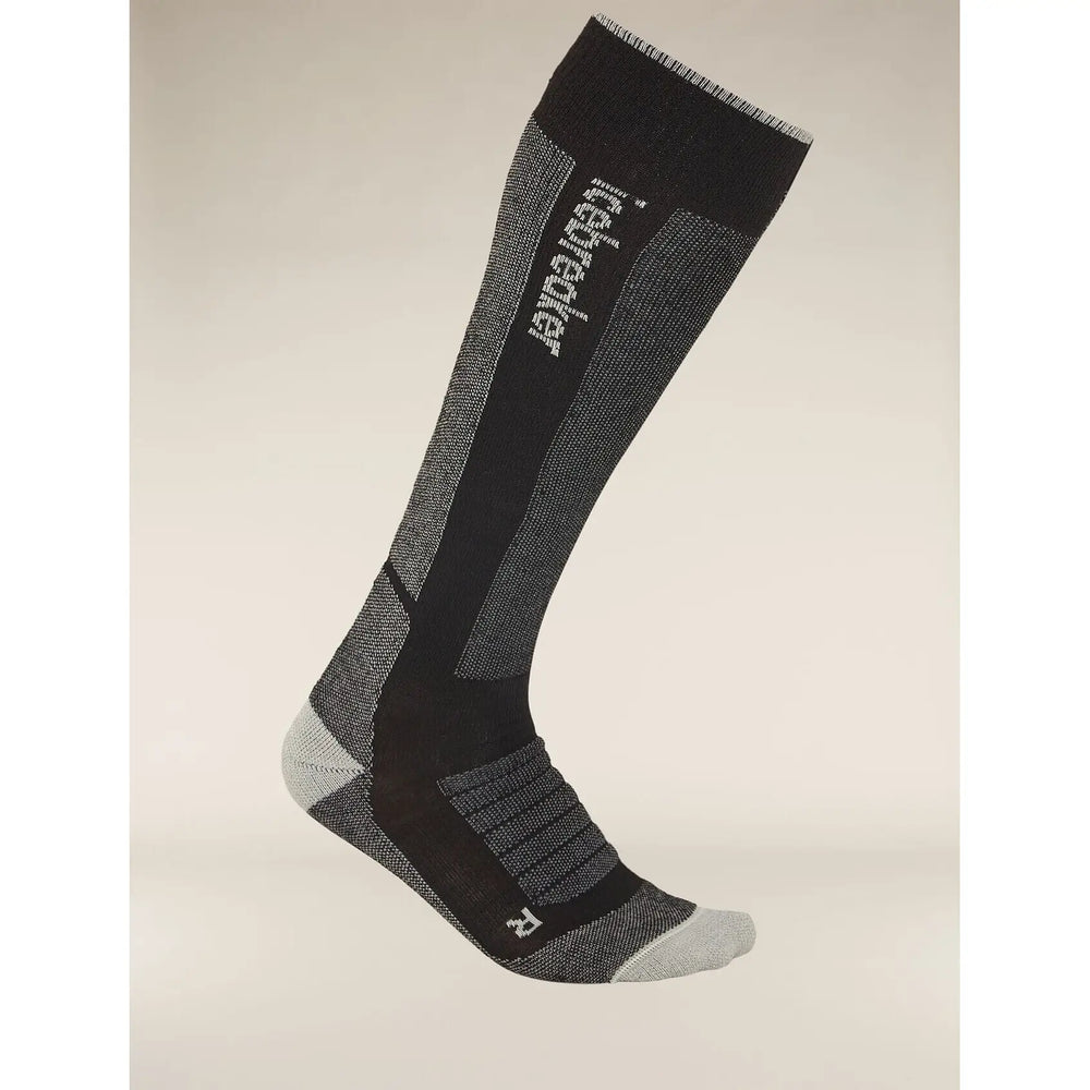 Icebreaker Merino Blend Ski Medium OTC Socks Black / Ether / Graphite S 