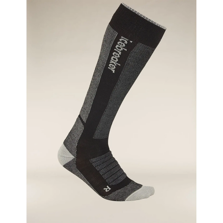 Icebreaker Merino Blend Ski Medium OTC Socks Black / Ether / Graphite S 