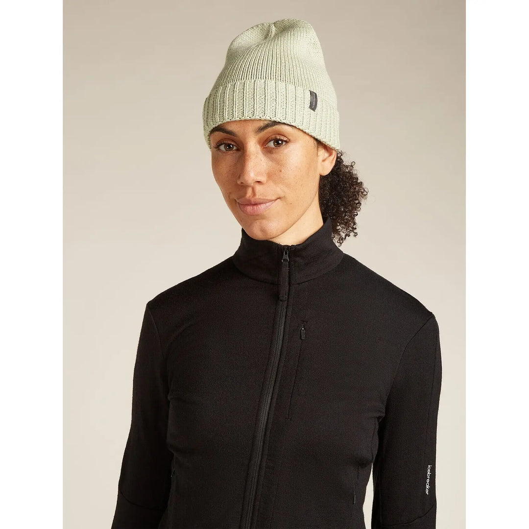 Icebreaker Merino Vela Cuff Beanie Ashen 
