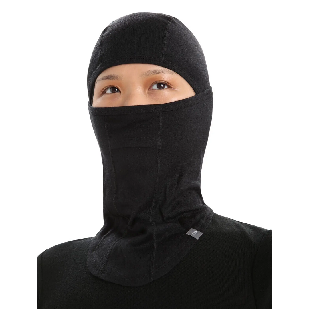Icebreaker Unisex Merino 200 Oasis Balaclava Black 