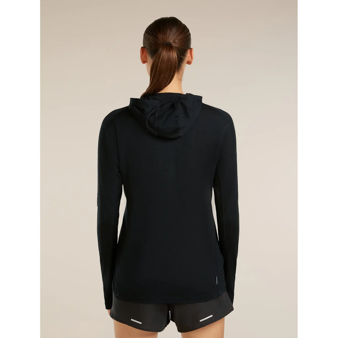 Icebreaker Womens 150 MerinoFine Ace Long Sleeve Hoodie UPF