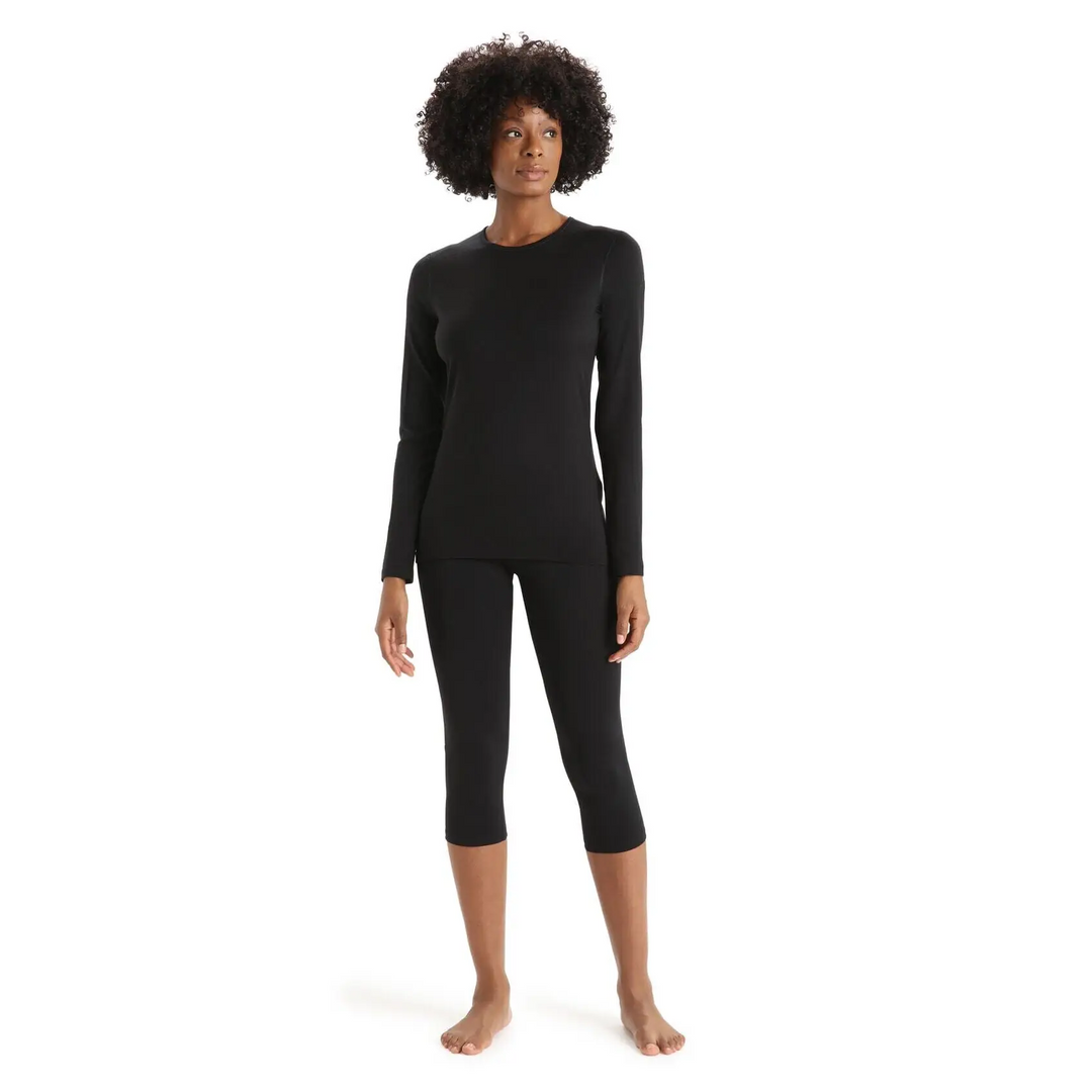 Icebreaker Womens 200 Oasis Long Sleeve Crewe 