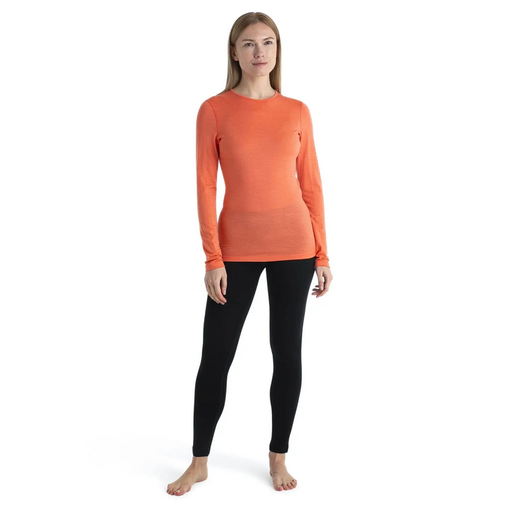 Icebreaker Womens 200 Oasis Long Sleeve Crewe 