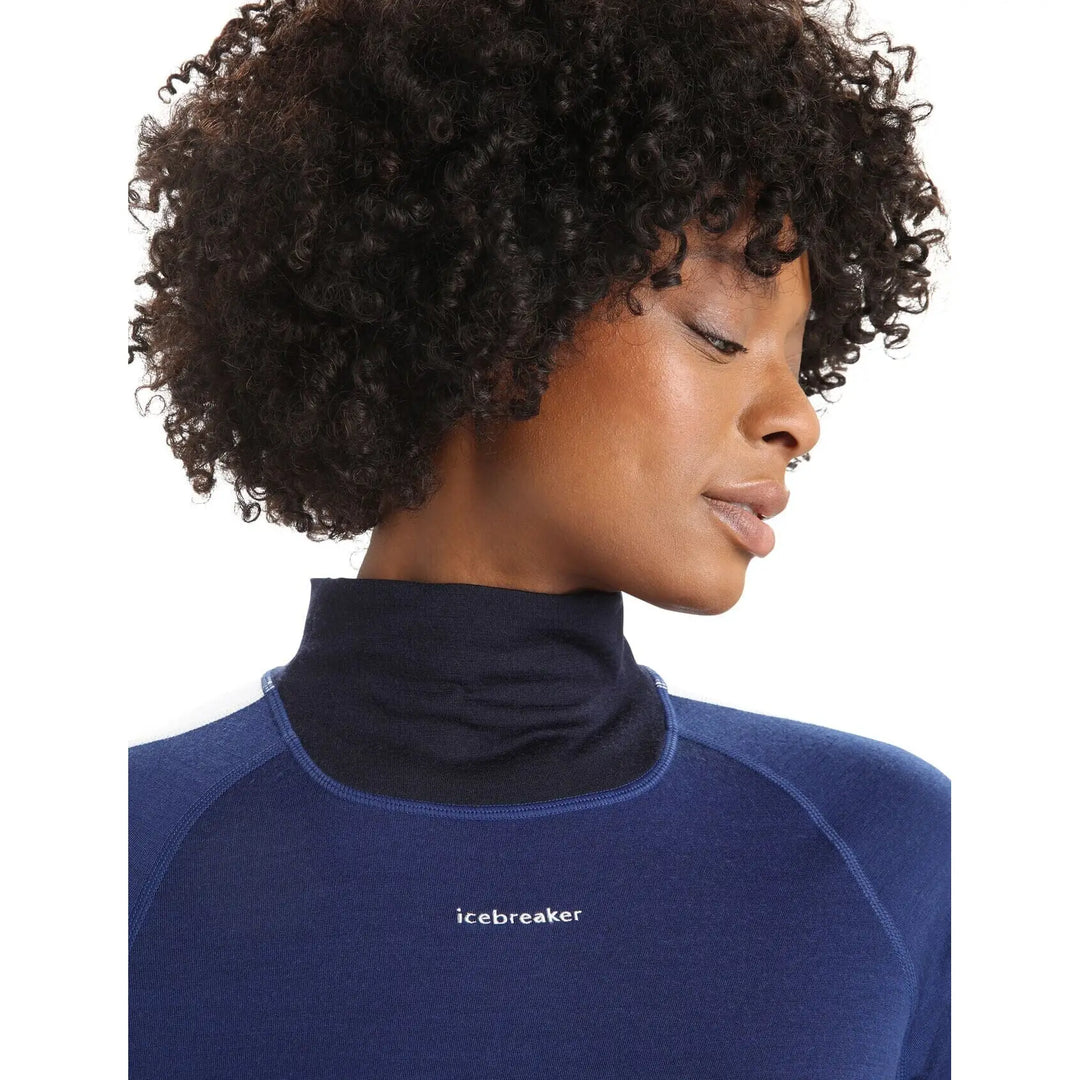 Icebreaker Womens 200 Sonebula Long Sleeve High Neck 
