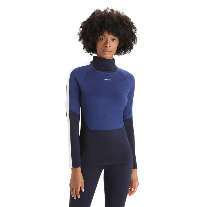 Icebreaker Womens 200 Sonebula Long Sleeve High Neck 