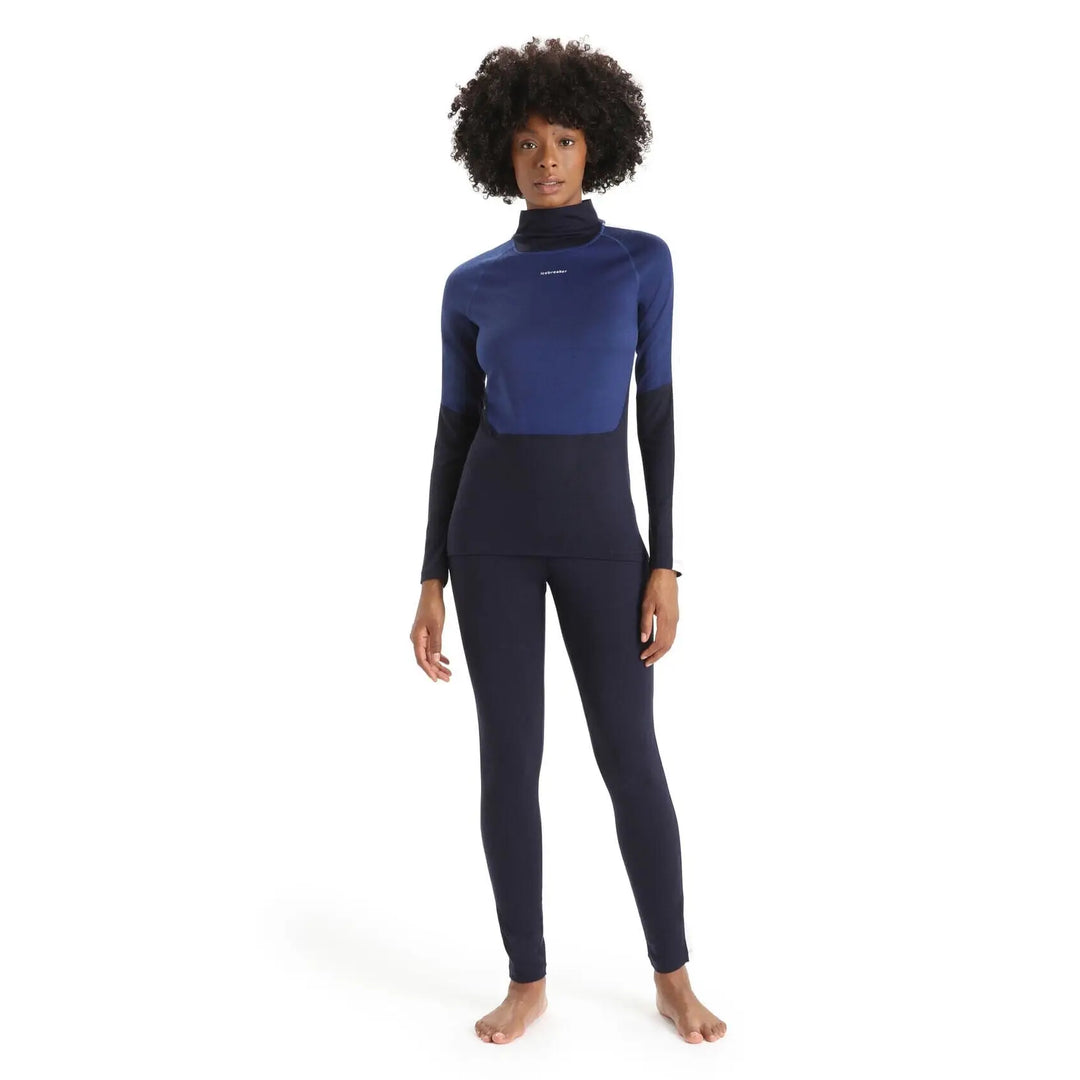 Icebreaker Womens 200 Sonebula Long Sleeve High Neck 