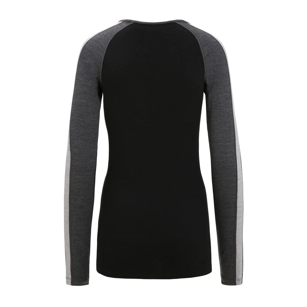Icebreaker Womens 260 Zoneknit Long Sleeve Crewe 