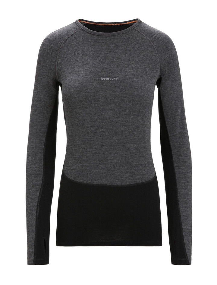 Icebreaker Womens 260 Zoneknit Long Sleeve Crewe 