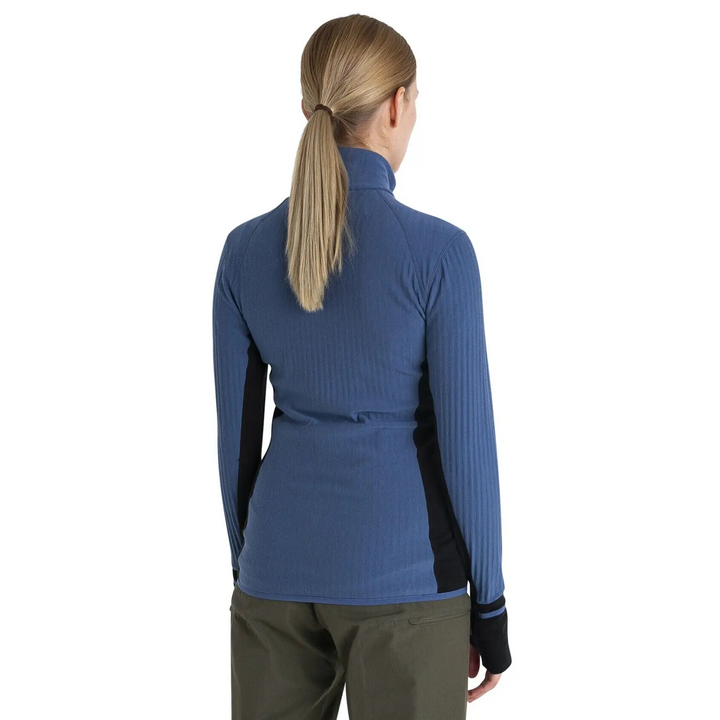 Icebreaker Womens Descender Long Sleeve Zip Jacket 
