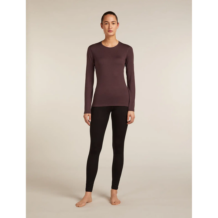 Icebreaker Womens Merino 200 Oasis Long Sleeve Crew