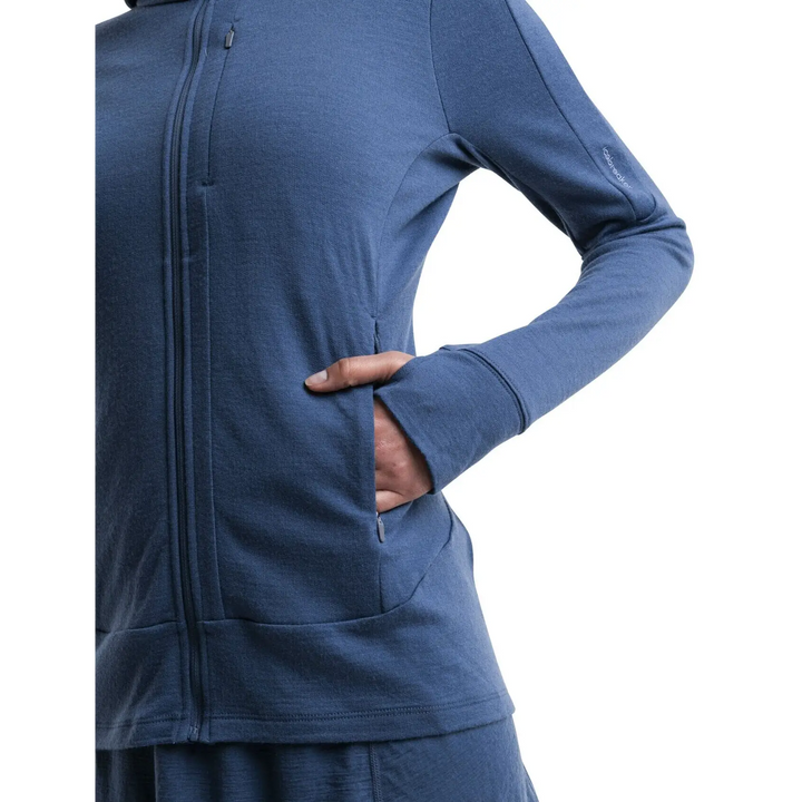 Icebreaker Womens Merino 260 Quantum IV Long Sleeve Zip Hoodie 