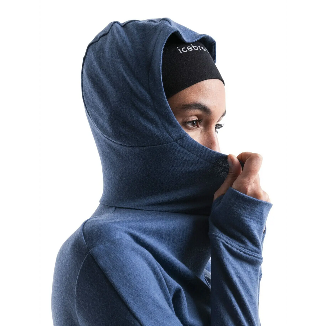 Icebreaker Womens Merino 260 Quantum IV Long Sleeve Zip Hoodie 