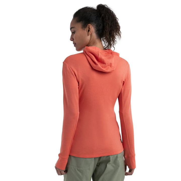 Icebreaker Womens Merino 260 Quantum IV Long Sleeve Zip Hoodie 