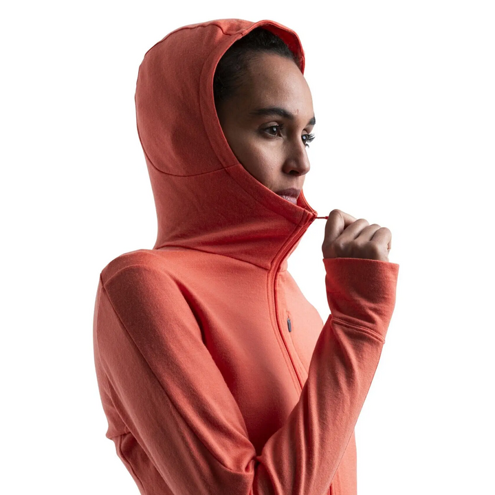 Icebreaker Womens Merino 260 Quantum IV Long Sleeve Zip Hoodie 