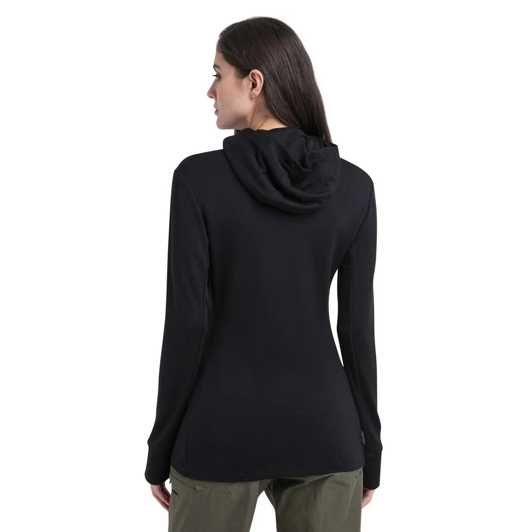 Icebreaker Womens Merino 260 Quantum IV Long Sleeve Zip Hoodie 