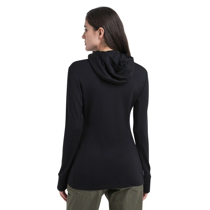 Icebreaker Womens Merino 260 Quantum IV Long Sleeve Zip Hoodie 