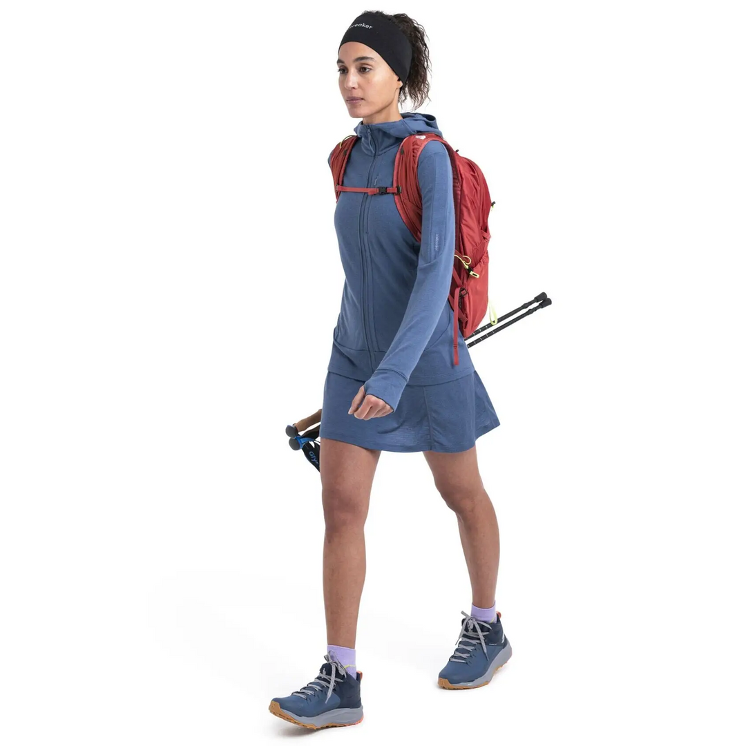Icebreaker Womens Merino 260 Quantum IV Long Sleeve Zip Hoodie 