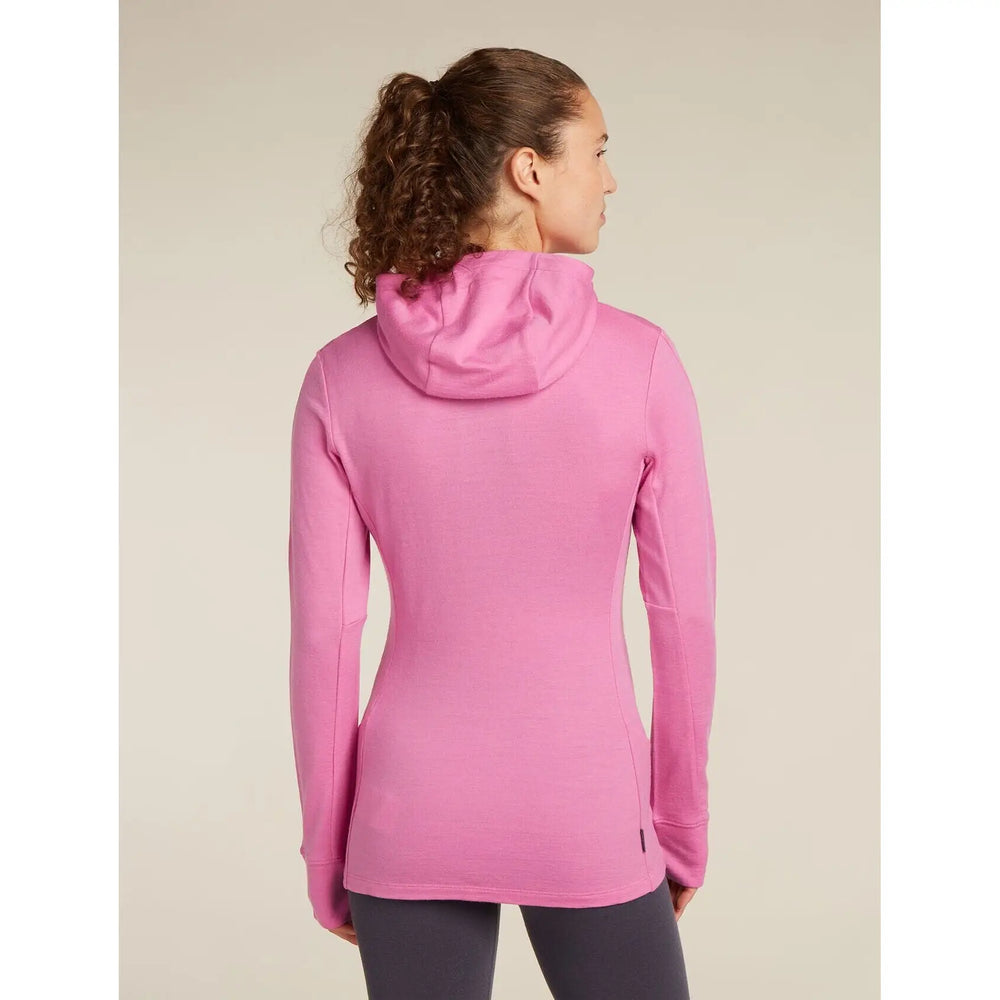 Icebreaker Womens Merino 260 Quantum Long Sleeve Zip Hoodie 