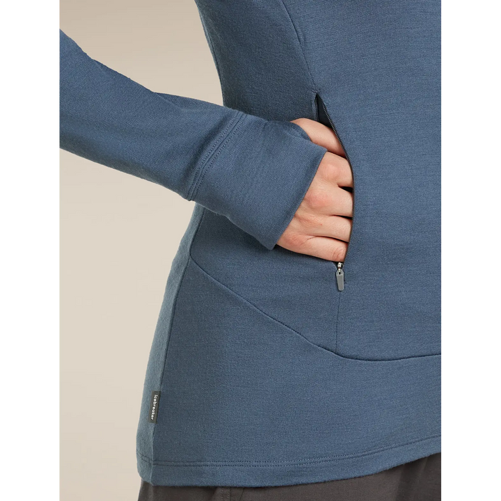Icebreaker Womens Merino 260 Quantum Zip Hoodie
