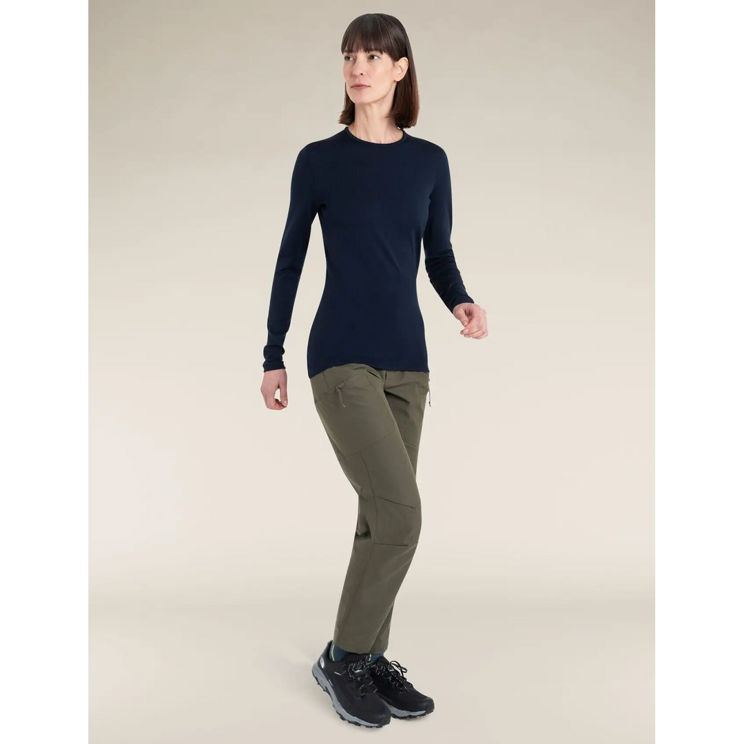 Icebreaker Womens Merino 260 Tech Long Sleeve Crewe 