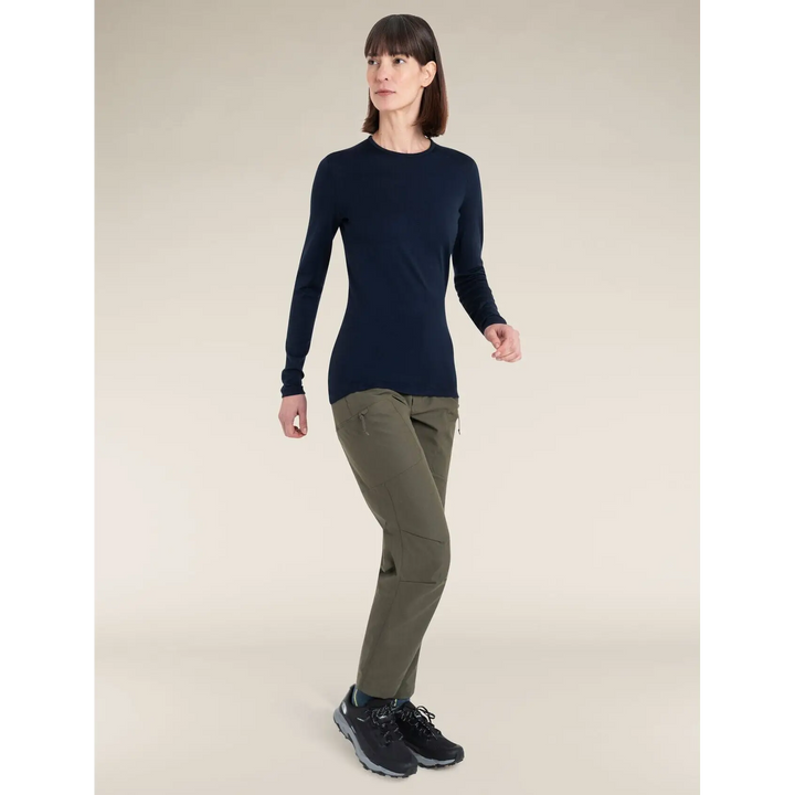 Icebreaker Womens Merino 260 Tech Long Sleeve Crewe 