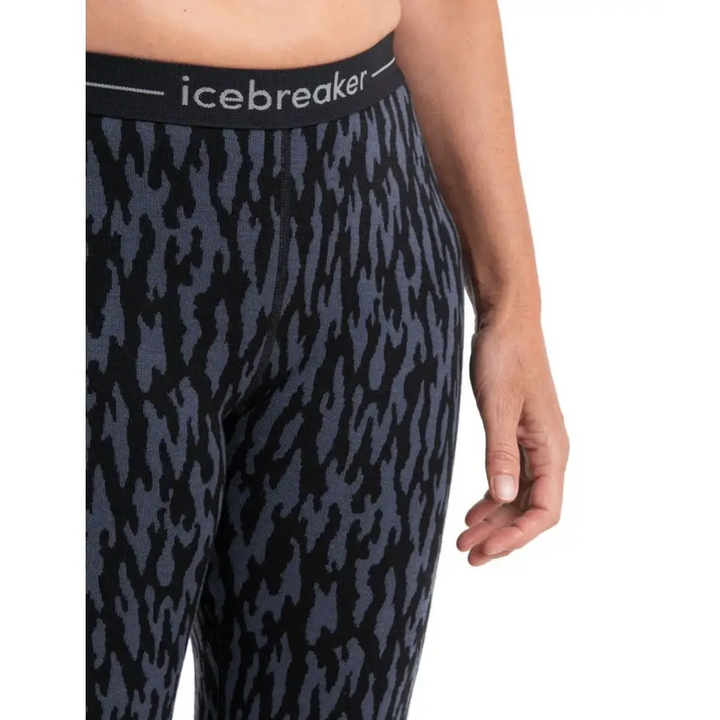 Icebreaker Womens Merino 260 Vertex Leggings Glacial Flow 