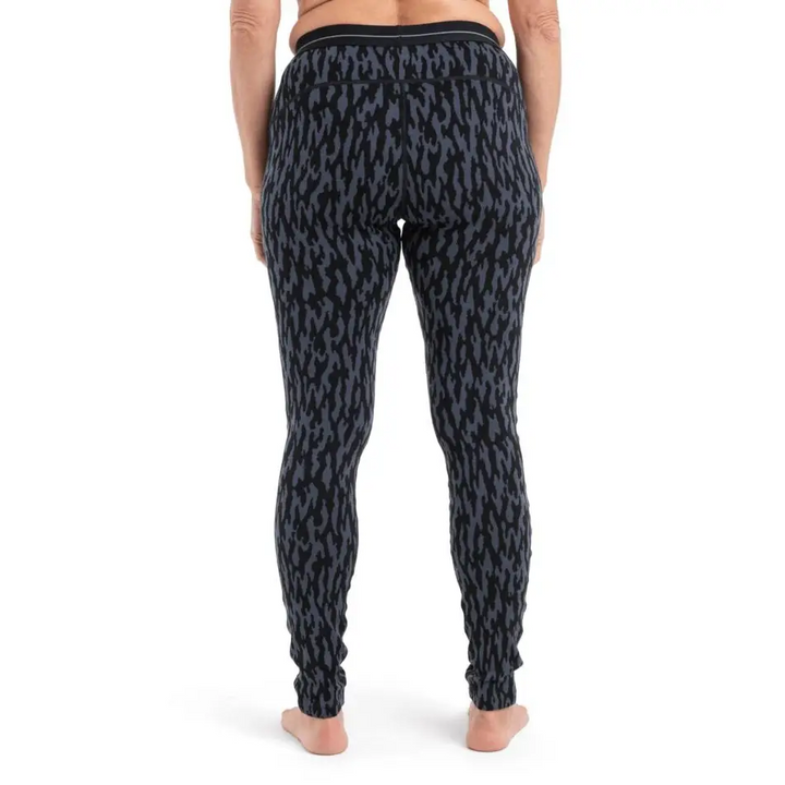 Icebreaker Womens Merino 260 Vertex Leggings Glacial Flow 