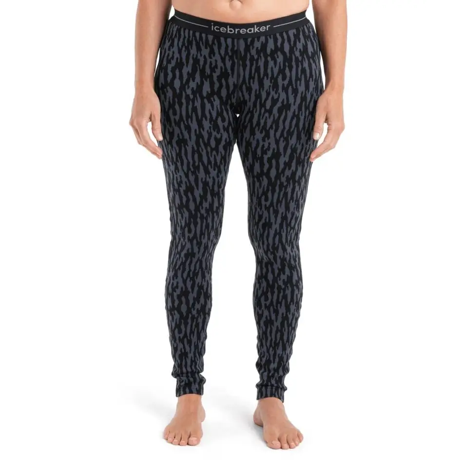 Icebreaker Womens Merino 260 Vertex Leggings Glacial Flow 
