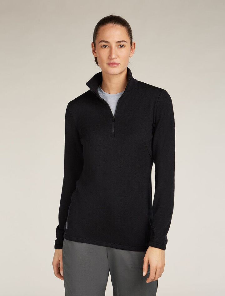 Icebreaker Womens Merino 300 Original Long Sleeve Half Zip 