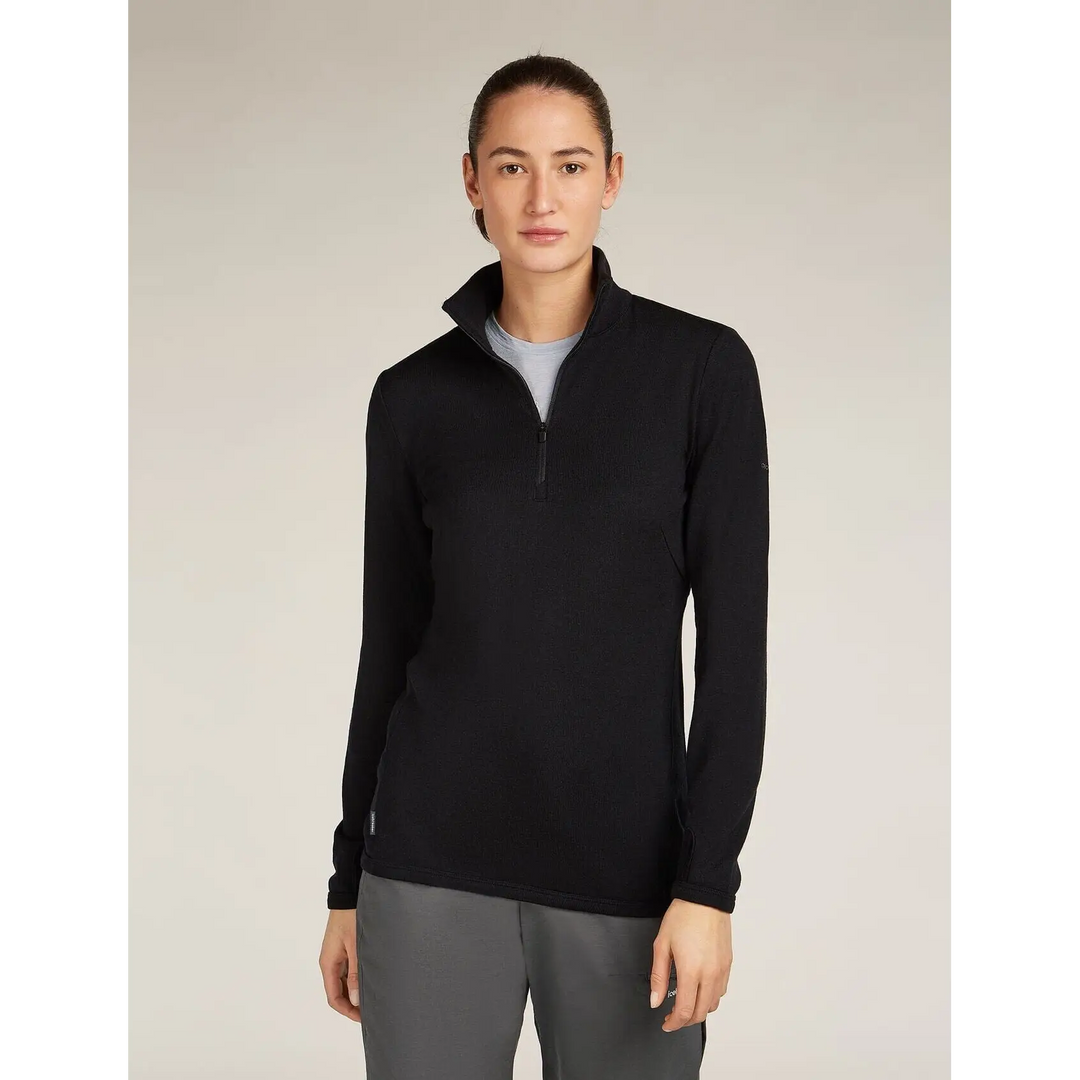 Icebreaker Womens Merino 300 Original Long Sleeve Half Zip 