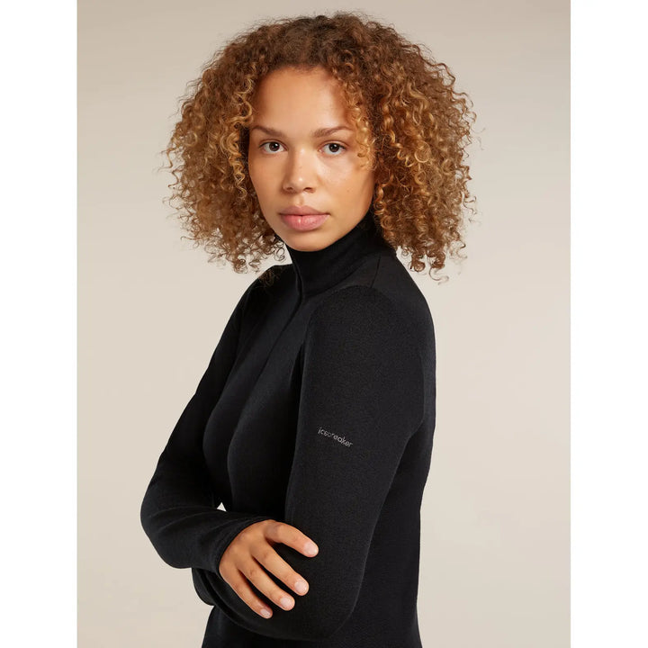 Icebreaker Womens Merino 300 Original Long Sleeve Half Zip Top
