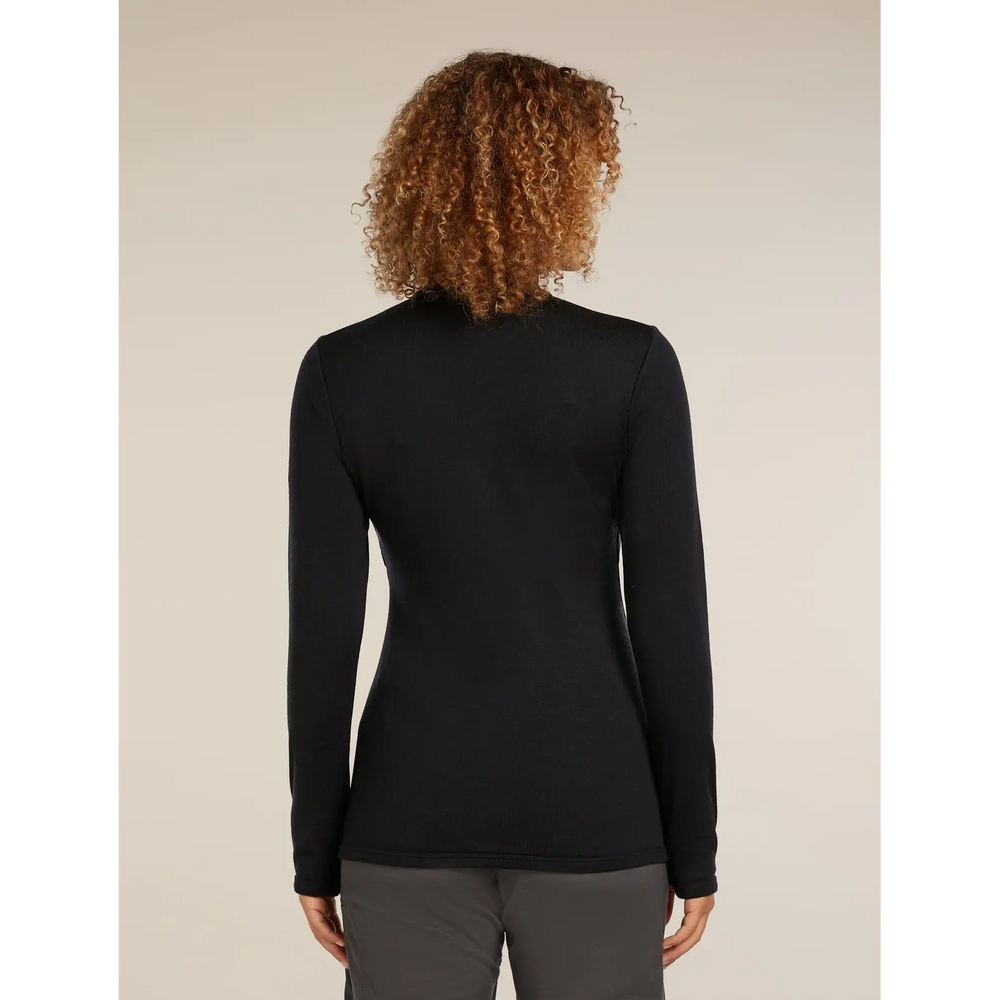 Icebreaker Womens Merino 300 Original Long Sleeve Half Zip Top