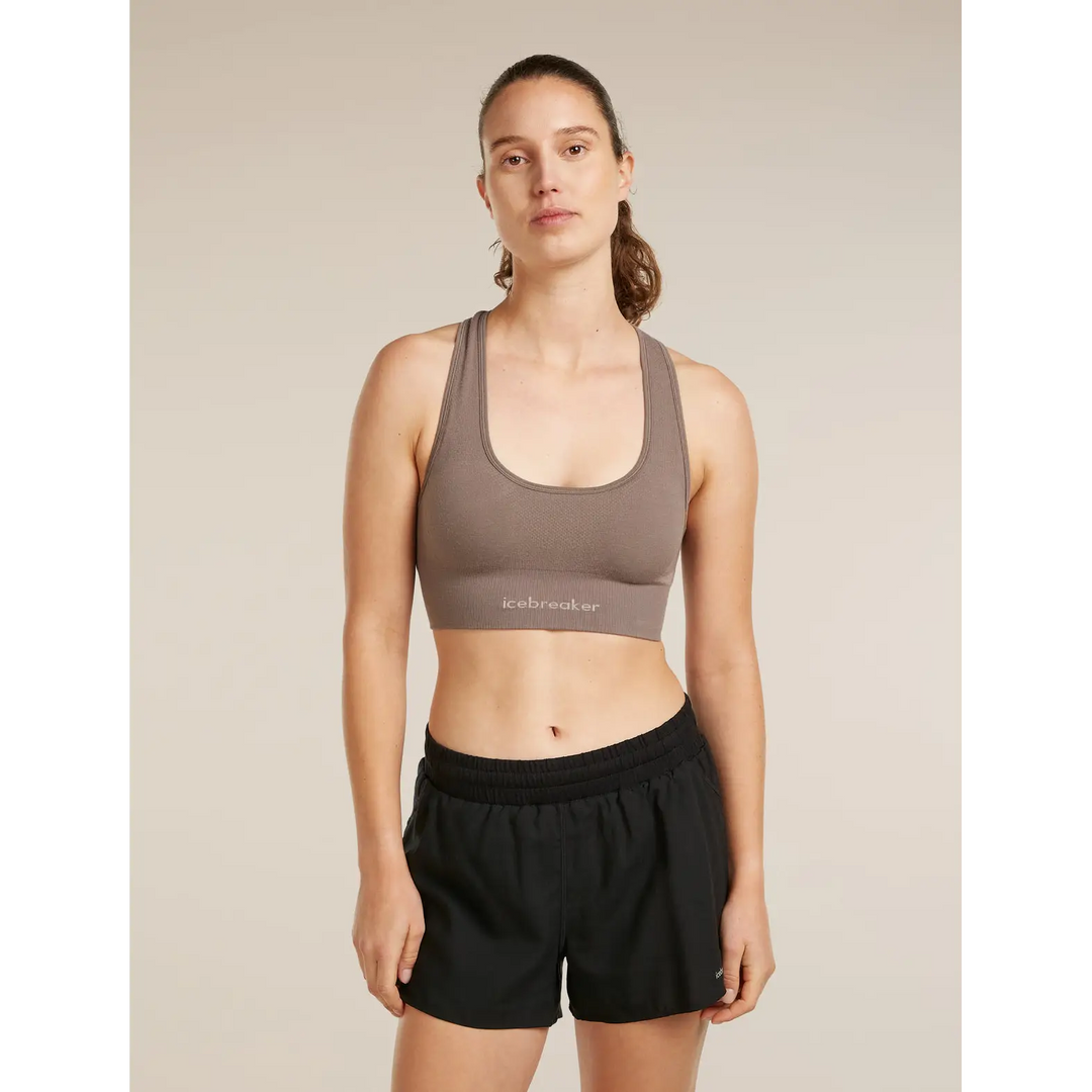 Icebreaker Womens Merino Blend 260 Zoneknit Seamless Bra