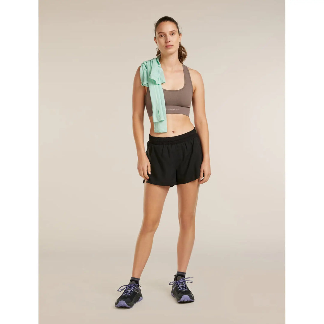 Icebreaker Womens Merino Blend 260 Zoneknit Seamless Bra
