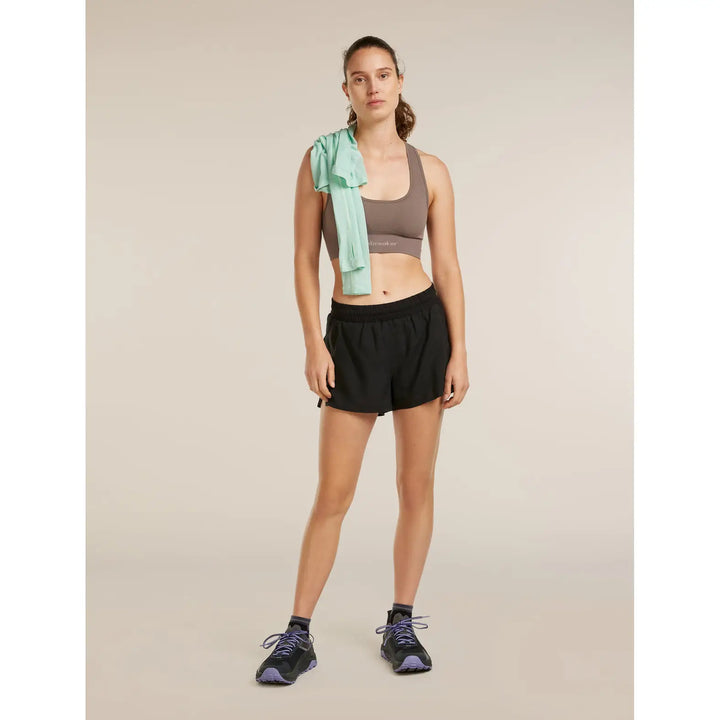 Icebreaker Womens Merino Blend 260 Zoneknit Seamless Bra