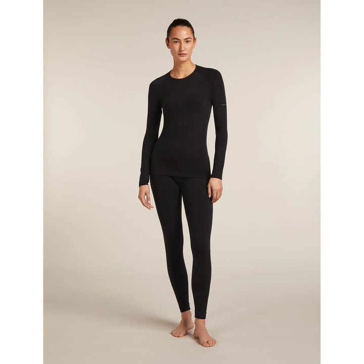 Icebreaker Womens Merino Blend 260 Zoneknit Seamless Long Sleeve Crew