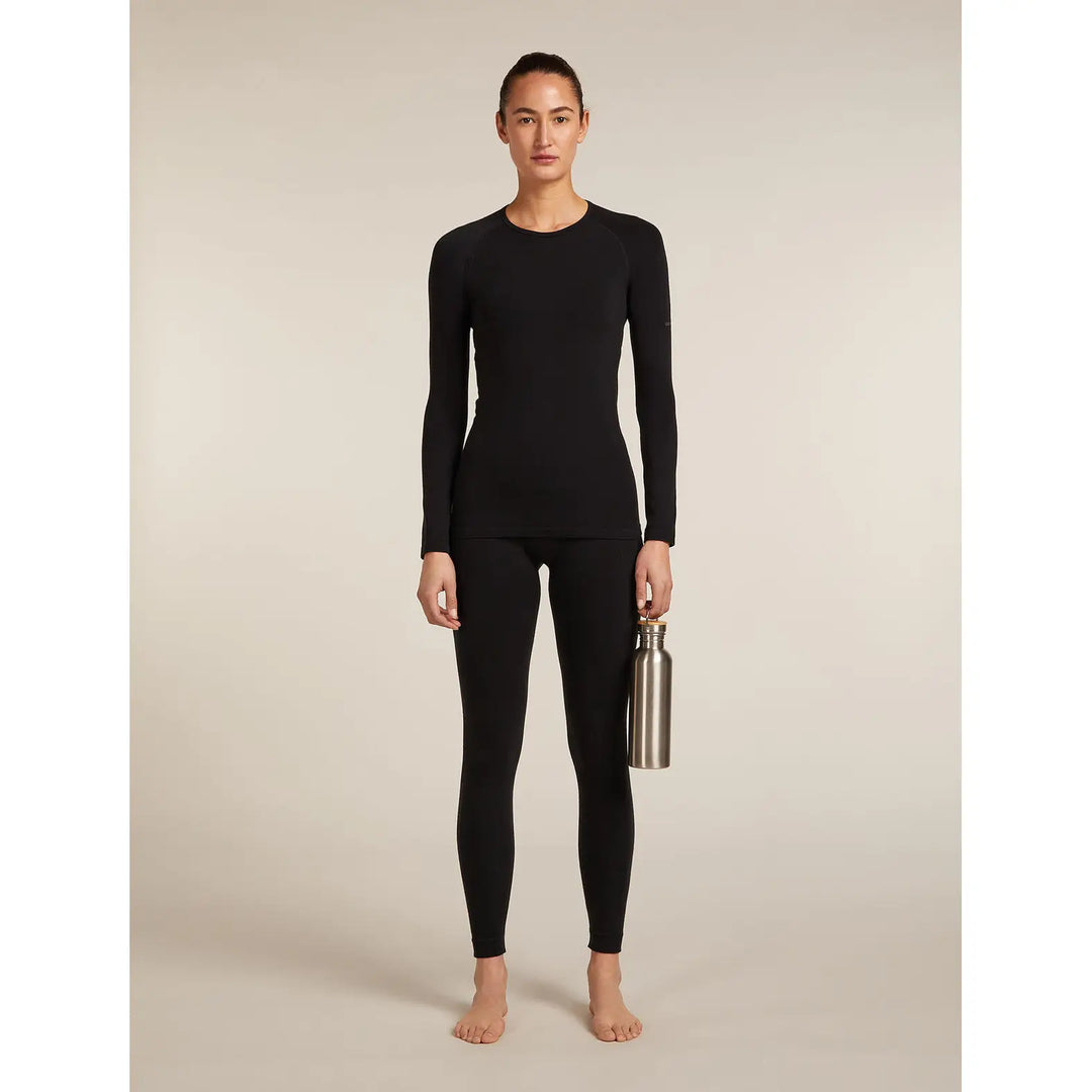 Icebreaker Womens Merino Blend 260 Zoneknit Seamless Long Sleeve Crew