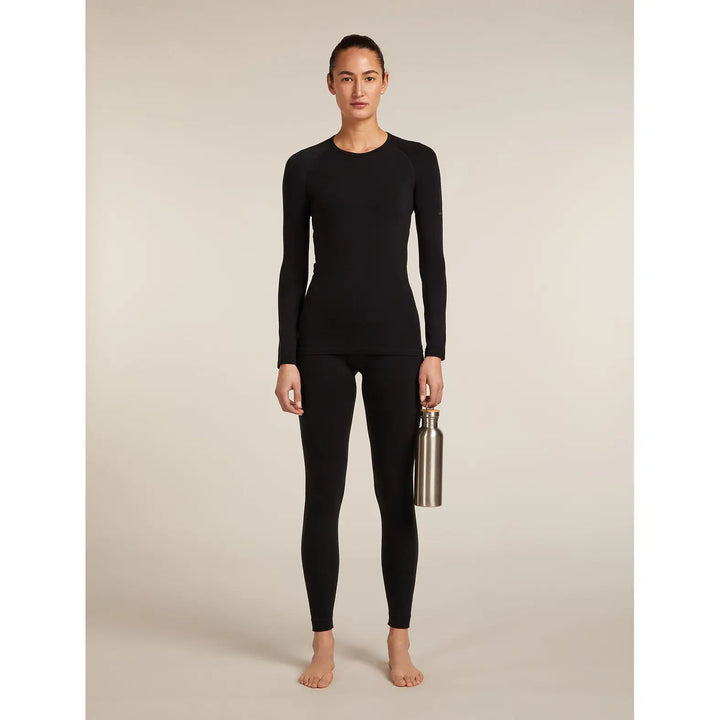 Icebreaker Womens Merino Blend 260 Zoneknit Seamless Long Sleeve Crew