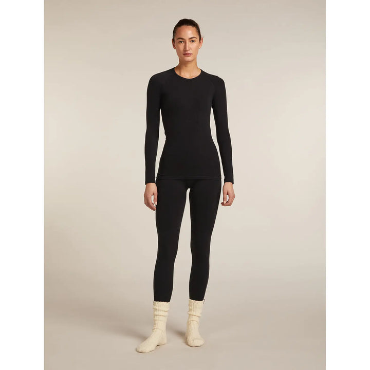 Icebreaker Womens Merino Blend 260 Zoneknit Seamless Long Sleeve Crew
