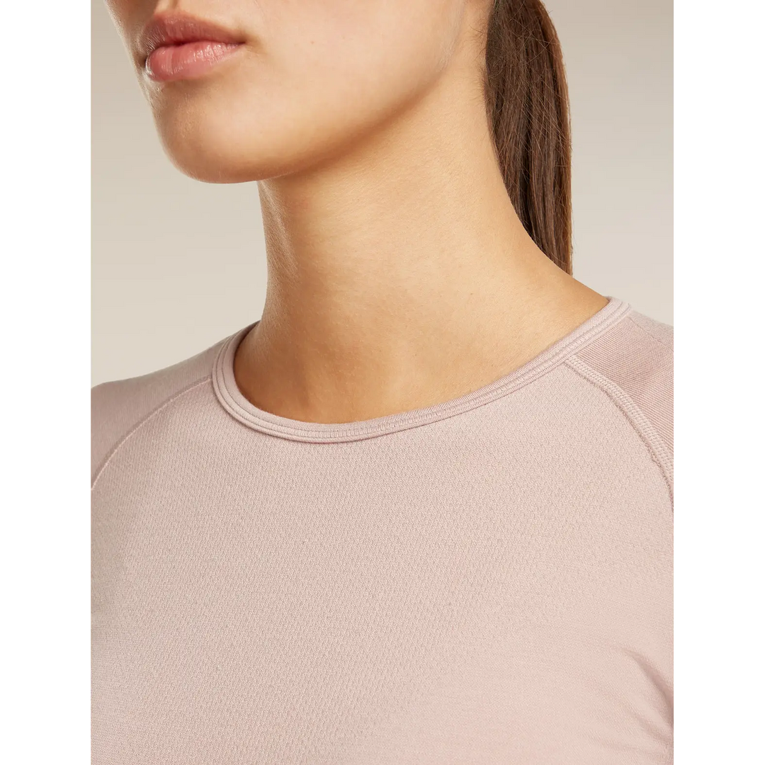 Icebreaker Womens Merino Blend 260 Zoneknit Seamless Long Sleeve Crew