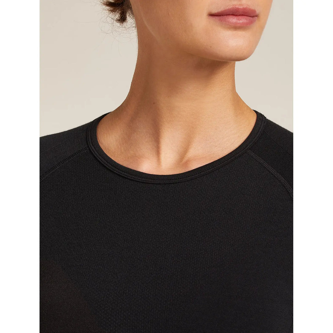 Icebreaker Womens Merino Blend 260 Zoneknit Seamless Long Sleeve Crew