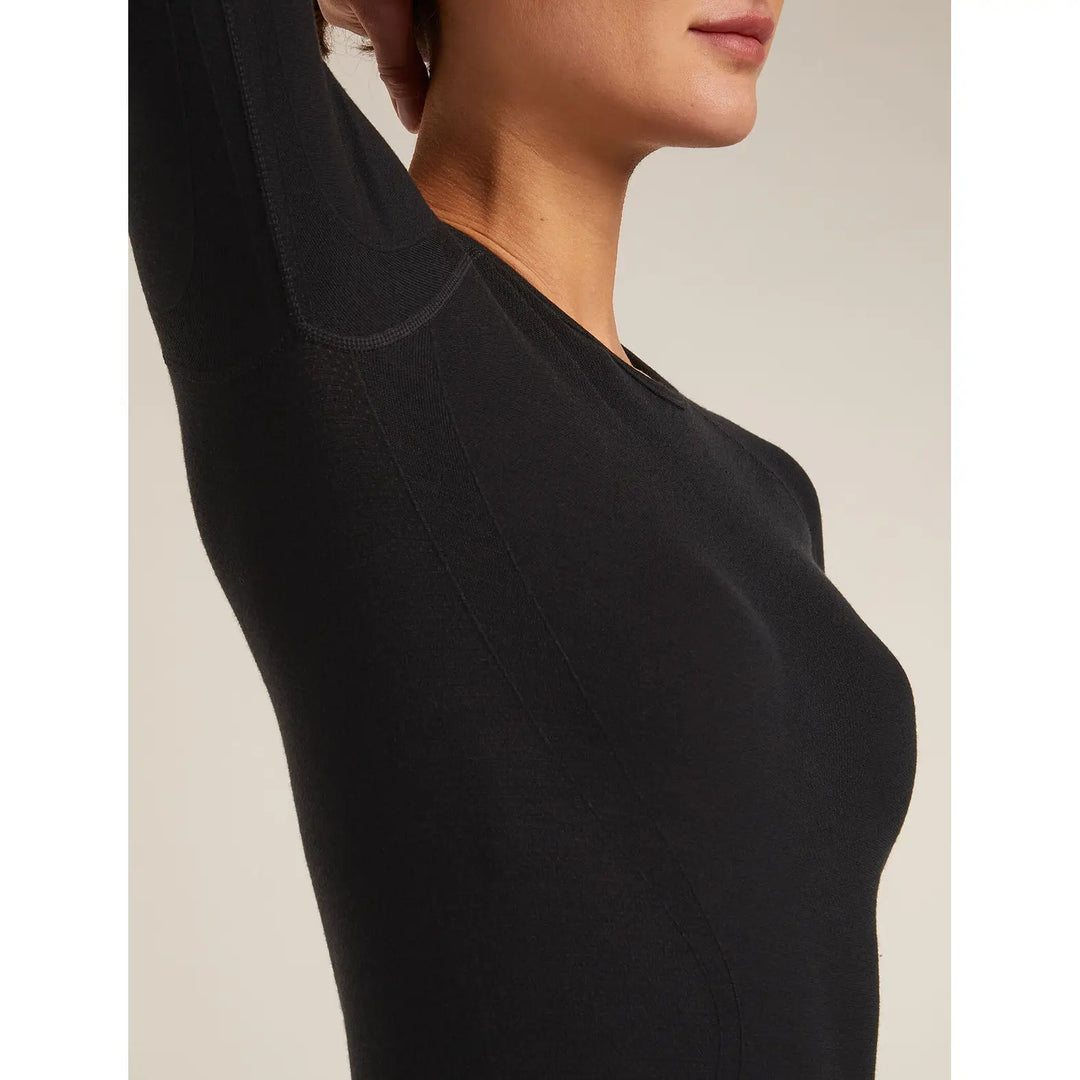 Icebreaker Womens Merino Blend 260 Zoneknit Seamless Long Sleeve Crew