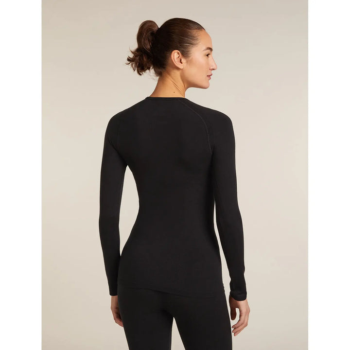 Icebreaker Womens Merino Blend 260 Zoneknit Seamless Long Sleeve Crew
